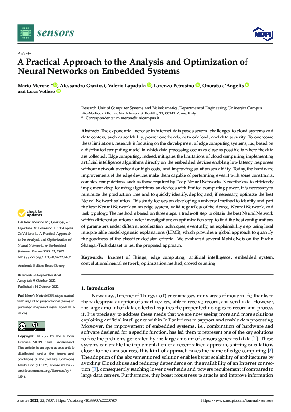 (PDF) A Practical Approach to the Analysis and Optimization of Neural ...