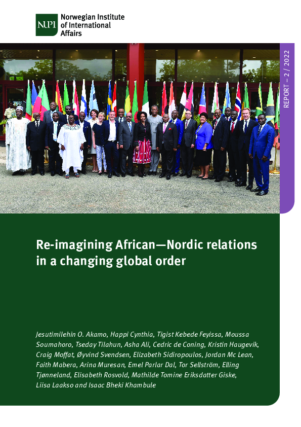 (PDF) "Africa’s Position In A Changing Global Order And Its Strategic ...