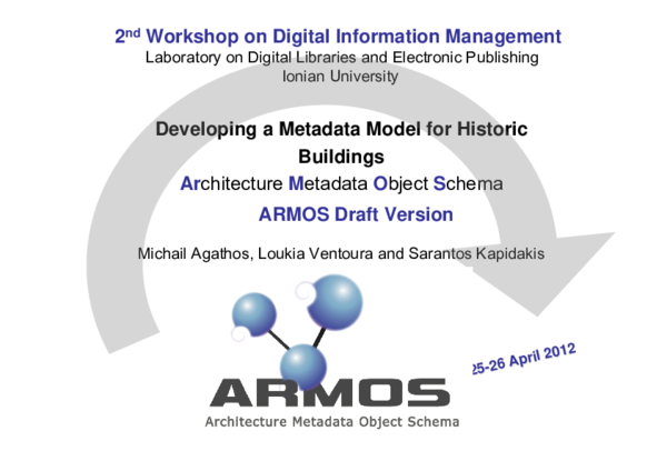 (PDF) Developing a Metadata Model for Historic Buildings