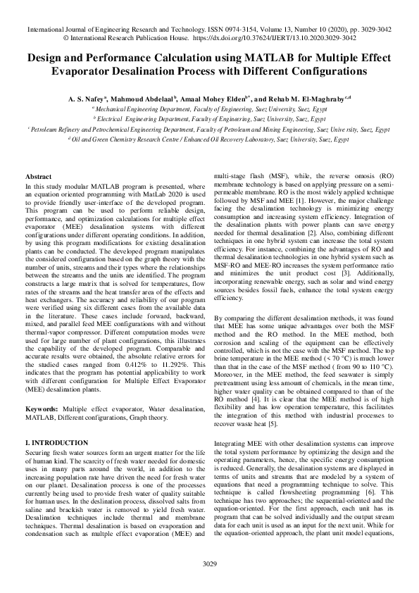 (PDF) Design and Performance Calculation using MATLAB for Multiple