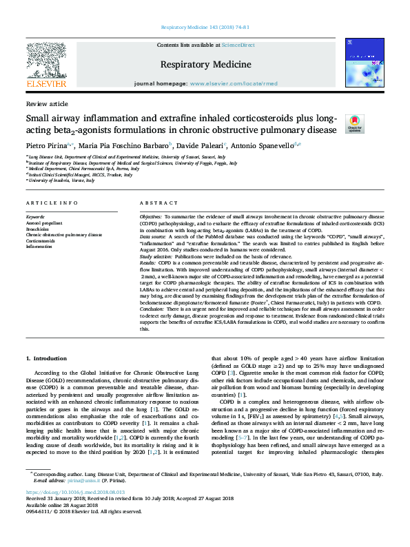 (PDF) Small airway inflammation and extrafine inhaled corticosteroids ...