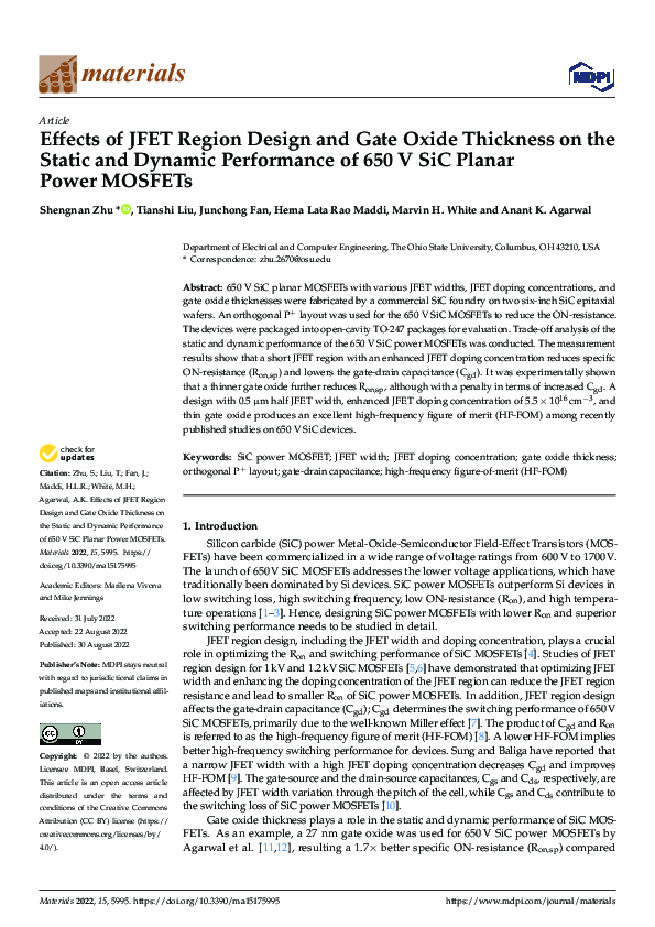 pdf-effects-of-jfet-region-design-and-gate-oxide-thickness-on-the
