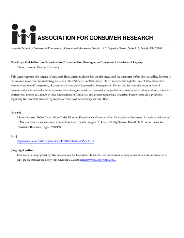 (PDF) The consideration of future consequences: Weighing immediate and ...