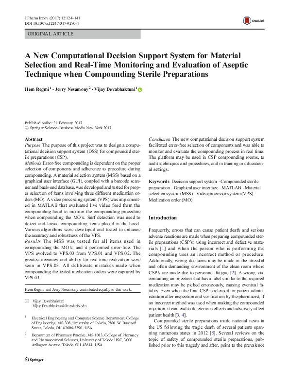 (PDF) A New Computational Decision Support System for Material ...