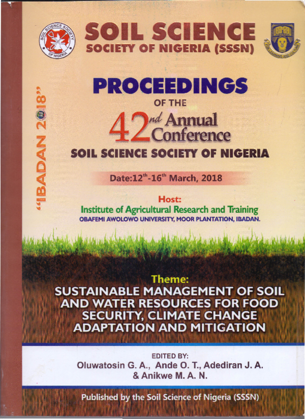 (PDF) Impact of irrigation on some soil chemical properties of ...