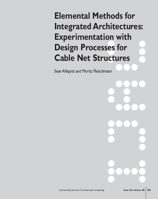 (PDF) Elemental Methods for Integrated Architectures: Experimentation ...