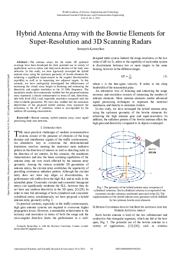 (PDF) Hybrid Antenna Array with the Bowtie Elements for Super ...