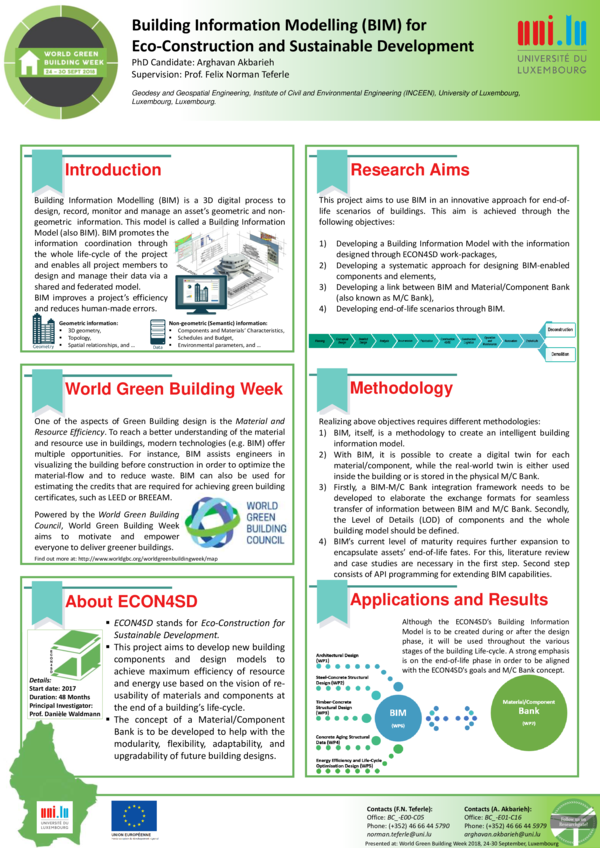 (PDF) Building Information Modeling (BIM) in Eco-Construction and ...
