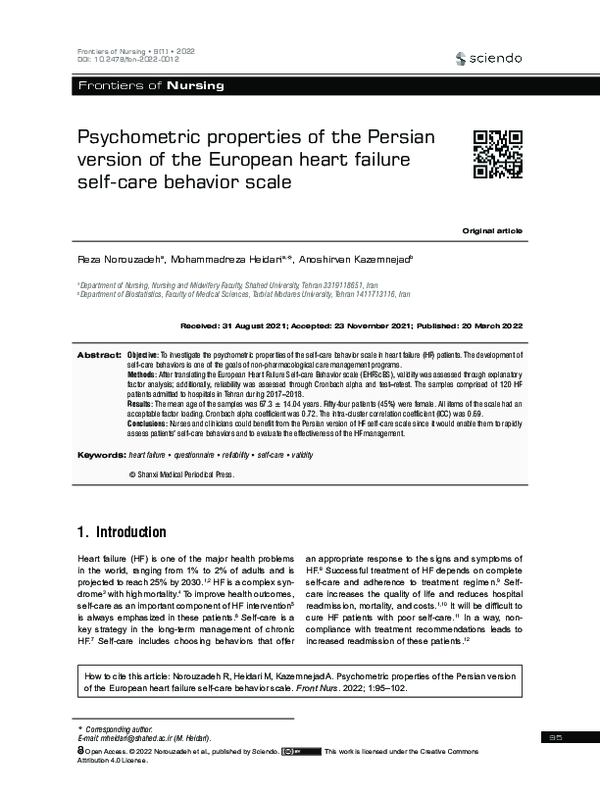 (PDF) Psychometric properties of Persian version of the coach-created ...