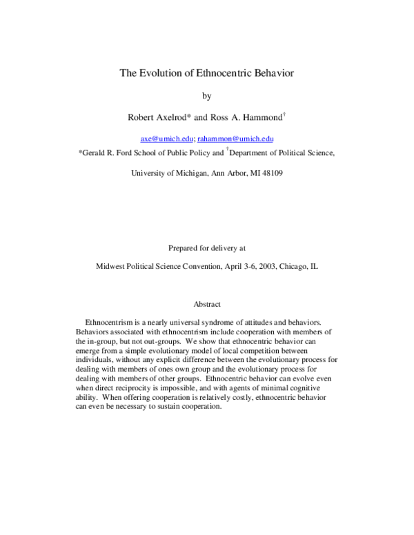 Ethnocentrism visual data 2