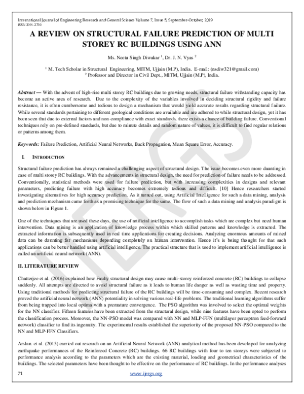(PDF) A Review on Structural Failure Prediction of Multi Storey RC ...