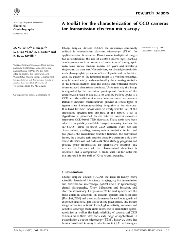 (PDF) A toolkit for the characterization of CCD cameras for ...