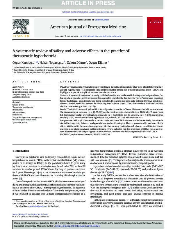(PDF) A systematic review of safety and adverse effects in the practice ...