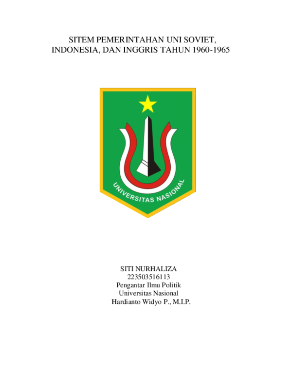 Landasan Konstitusional Sistem Pemerintahan Indonesia
