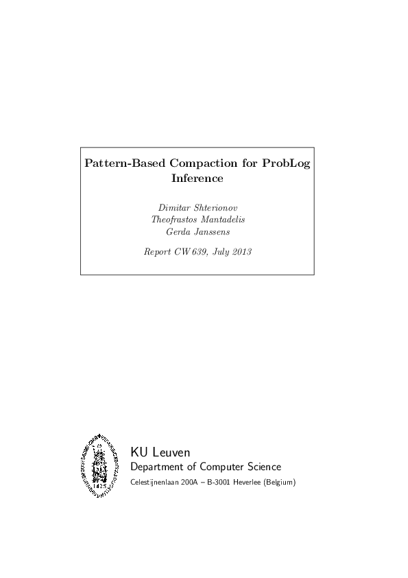 Theory And Practice Of Logic Programming