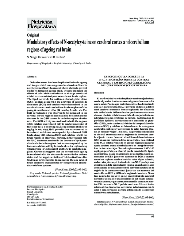 (PDF) Modulatory effects of N-acetylcysteine on cerebral cortex and ...