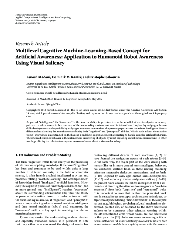 (PDF) Multilevel Cognitive Machine-Learning-Based Concept for ...