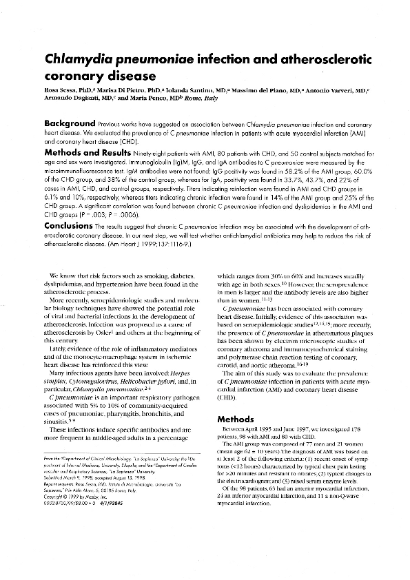 pdf-chlamydia-pneumoniae-infection-and-atherosclerotic-coronary-disease