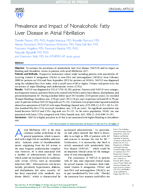 (PDF) Prevalence and Impact of Nonalcoholic Fatty Liver Disease in ...