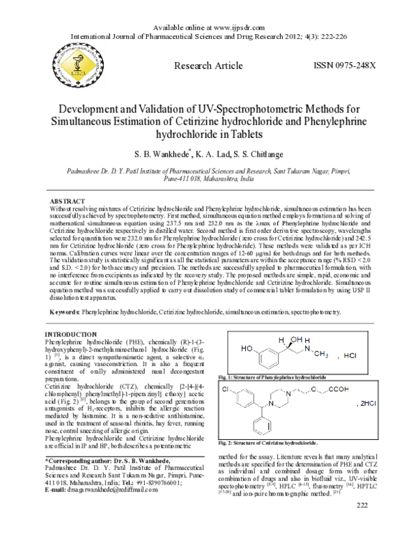 (PDF) Development and Validatin of a Normal Phase HPTLC Method for ...