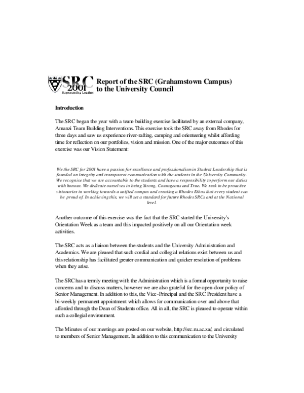 (PDF) SRC Reportback­ - Term 1