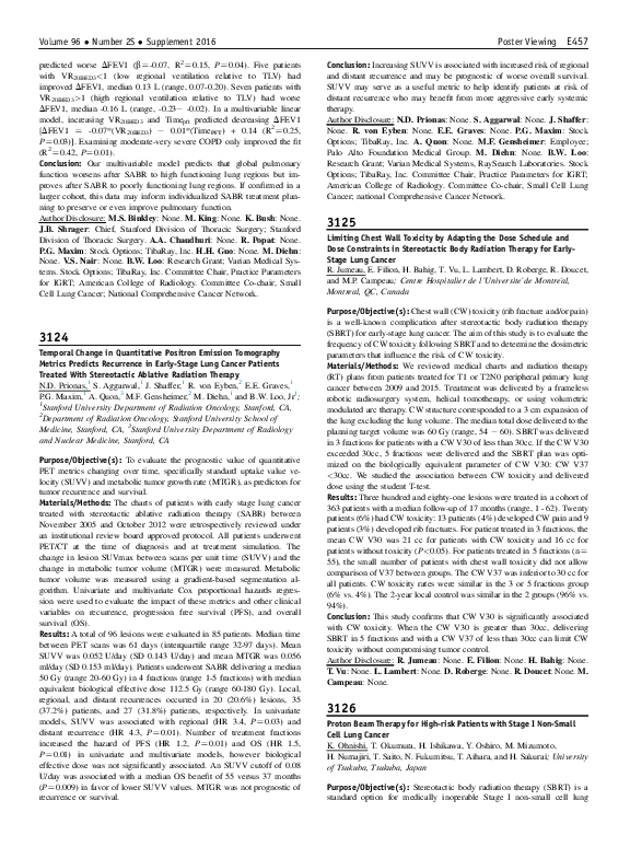 (PDF) Limiting Chest Wall Toxicity by Adapting the Dose Schedule and ...
