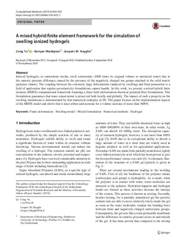 (PDF) Finite element analysis of non-isothermal multiphase geomaterials ...