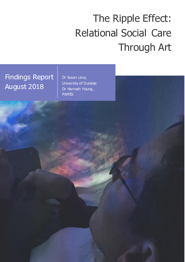 (PDF) The Ripple Effect: Relational Social Care through Art
