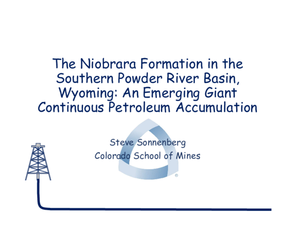 (PDF) The Niobrara Formation in the Southern Powder River Basin ...