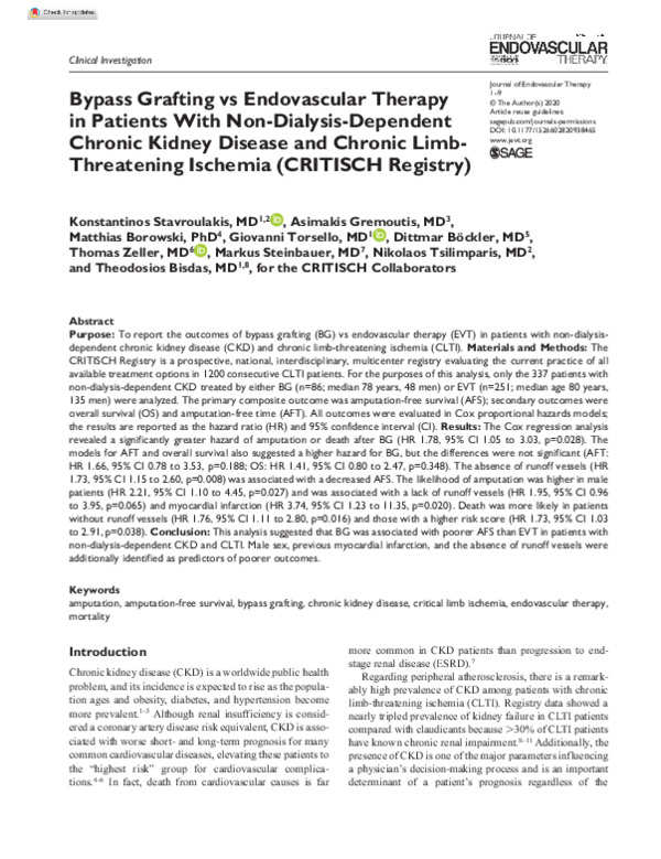 (PDF) Bypass Grafting vs Endovascular Therapy in Patients With Non ...