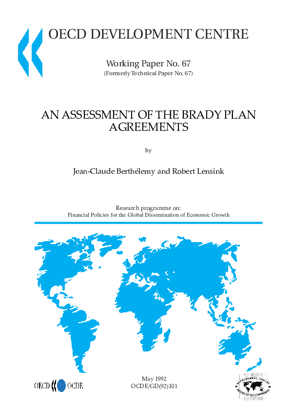 (PDF) An Assessment of the Brady Plan Agreements JeanClaude