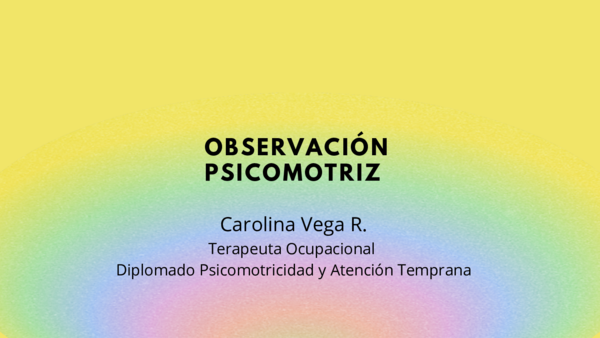 (PDF) La Observación Psicomotriz