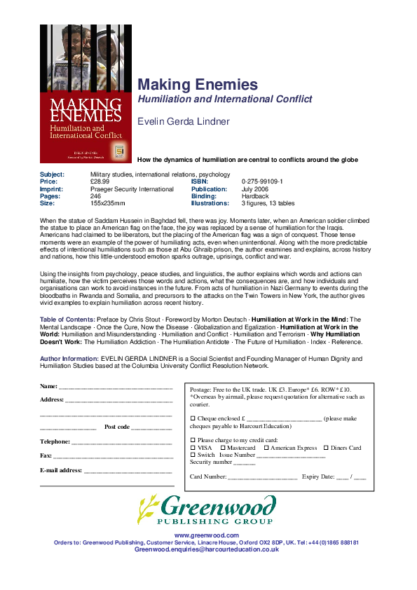 Essay on humiliation picture