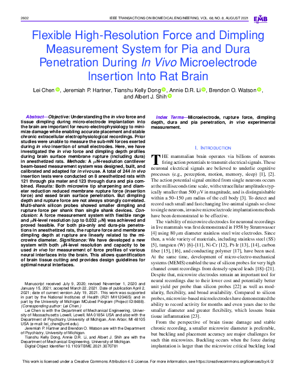 (PDF) Flexible High-Resolution Force and Dimpling Measurement System ...