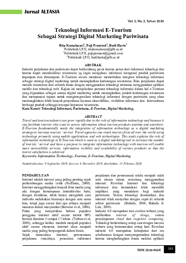 Menggali Potensi Pariwisata Digital: Panduan Lengkap Pelatihan Digital Marketing untuk Destinasi Wisata