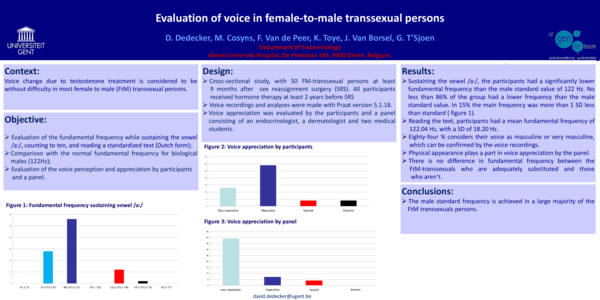 (PDF) Evaluation of voice in female-to-male transsexuals