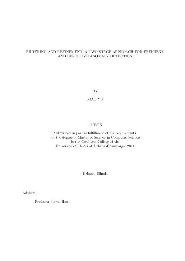 (PDF) Filtering and Refinement: A Two-Stage Approach for Efficient and ...