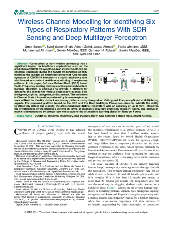 (PDF) Wireless Channel Modelling for Identifying Six Types of ...