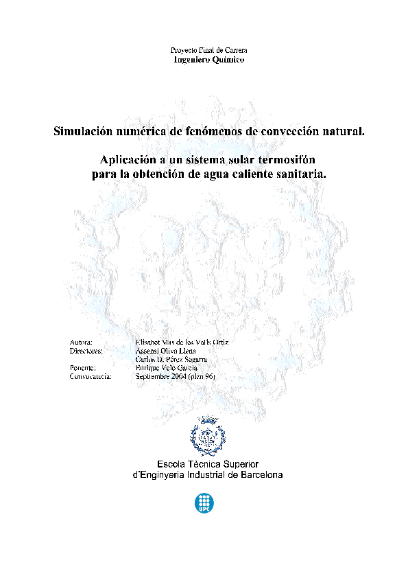 (PDF) Simulación numérica de fenómenos de convección natural ...