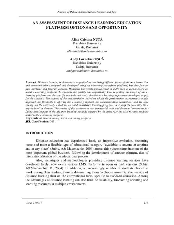 ASSESSMENT AND THIRD GENERATION DISTANCE EDUCATION PDF visual data 6