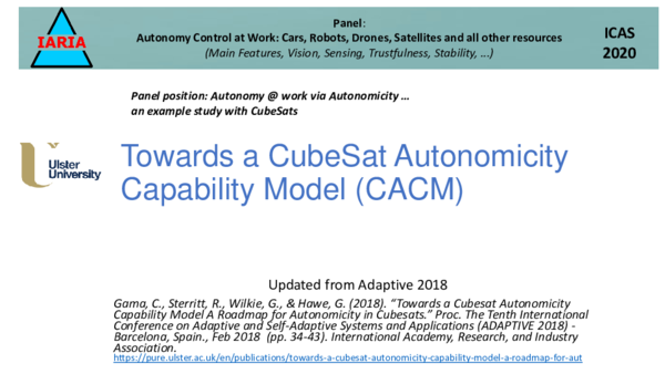 (PDF) Towards a Cubesat Autonomicity Capability Model (CACM) v2 ...