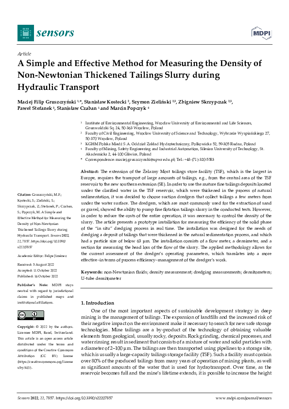 (PDF) A Simple and Effective Method for Measuring the Density of Non ...