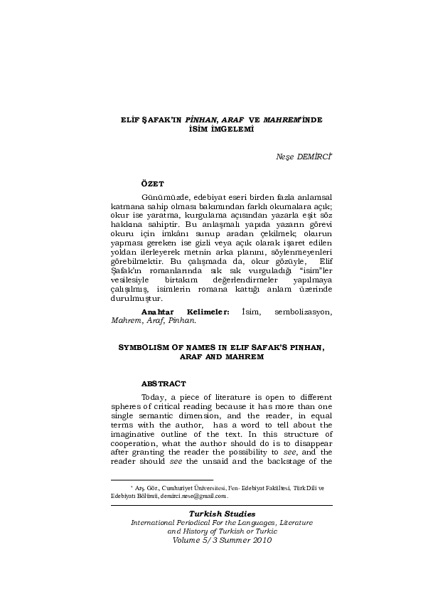 pdf-symbolism-of-names-in-elif-afak-s-pinhan-araf-and-mahrem