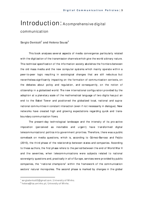 (PDF) Introduction: a comprehensive digital communication