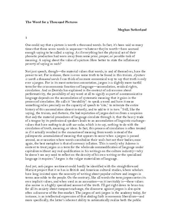 (PDF) One could say that a picture is worth a thousand words