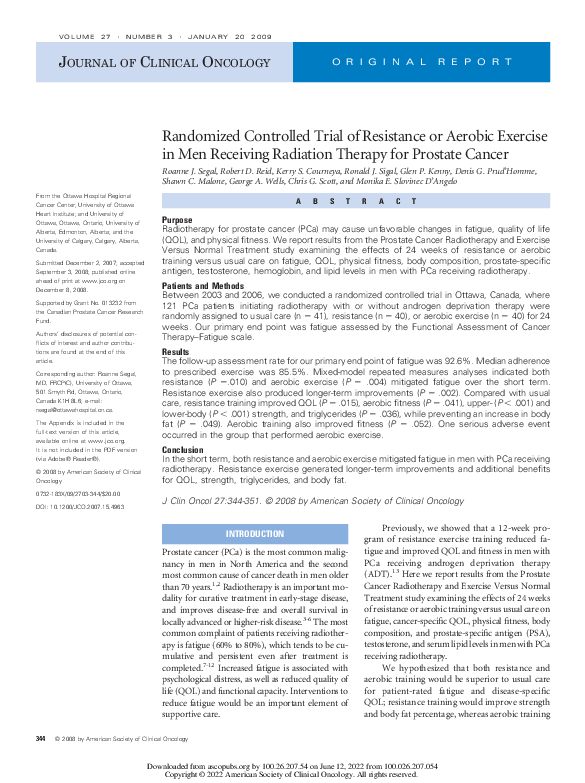 (PDF) Randomized controlled trial of resistance or aerobic exercise in ...