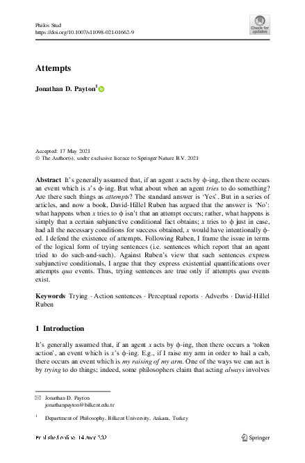 (PDF) Attempts