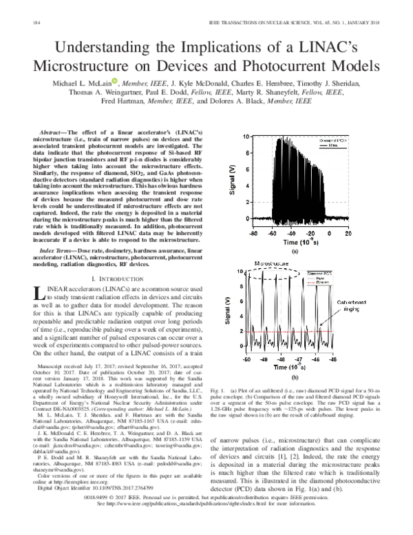 (PDF) Understanding the Implications of a LINAC’s Microstructure on ...