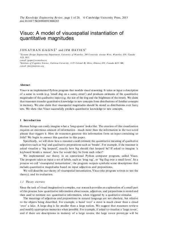 (PDF) Visuo: A model of visuospatial instantiation of quantitative ...