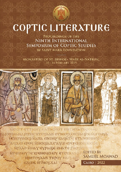(PDF) Coptic Literature. Proceedings of the Ninth International ...